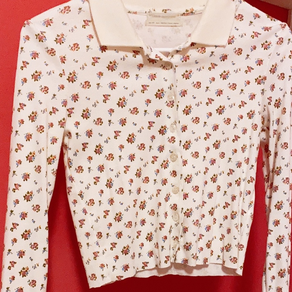 Crop long sleeve Urban Outfitters Top